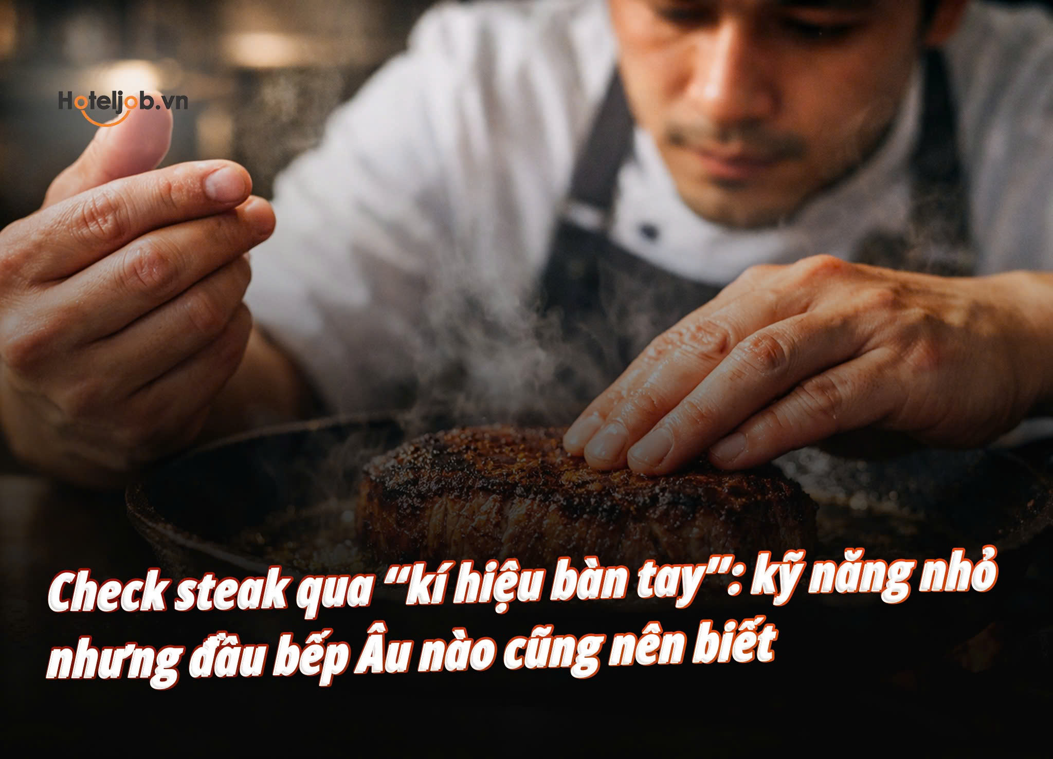 check steak qua kí hiệu bàn tay